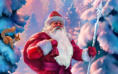 Онлайн-игра «Забавы Дед Мороза»