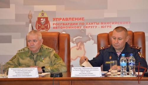 Командующий Уральским округом проинспектировал подразделения ведомства, дислоцированные в Югре