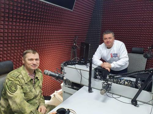 В Югре в канун Дня Росгвардии состоялся утренний эфир на «Русском радио»