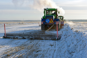В Ханты-Мансийском районе по состоянию на 12 декабря готовность зимников – 72%