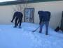 Добровольческая акция по уборке снега