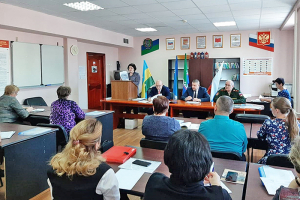 Представители Ханты-Мансийского района, ответственные за первичный воинский учет, приняли участие в учебно-методическом занятии, организованном военным комиссариатом Ханты-Мансийска и района