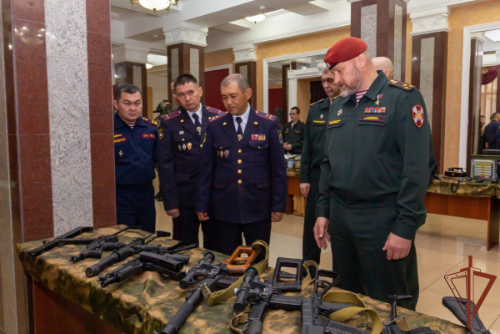 Саратовский военный институт войск национальной гвардии Российской Федерации посетили представители Министерства внутренних дел Киргизской Республики