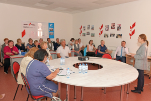 17 августа в Луговском прошел районный педагогический совет «Вертикаль качества: оценка и управление на основе данных»