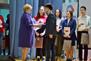 Ученик года Ханты-Мансийского района принял участие в окружном конкурсе