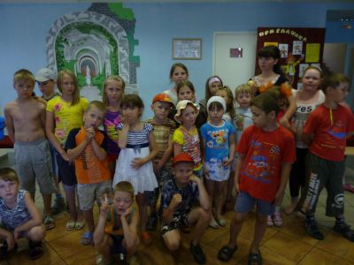 26 июня прошло закрытие летнего  оздоровительного лагеря детей