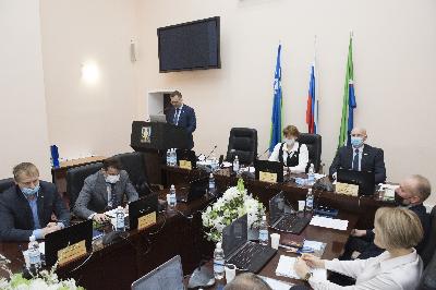 17 декабря состоялось пятое заседание Думы Ханты-Мансийского района  VII созыва