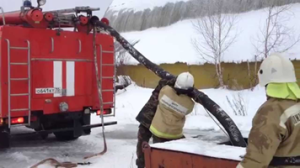 Строительство пожарного водоема в Кышике