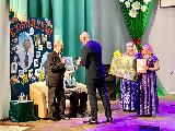 2 апреля состоялась торжественная церемония поздравления с 80-летним юбилеем жителя села Селиярово Саламатина Эдуарда Николаевича