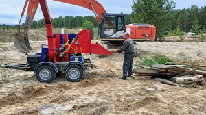 В селе Кышик идут работы по ликвидации стихийной свалки