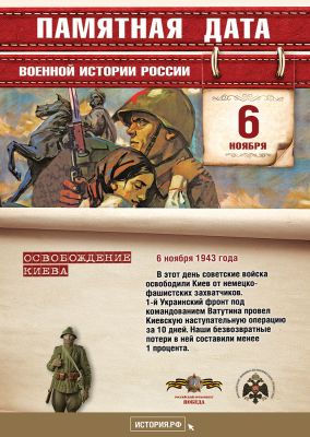 6 ноября. Освобождение Киева, 1943г
