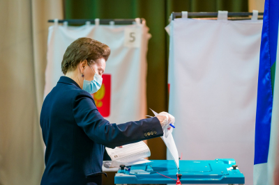 Наталья Комарова приняла участие в Больших выборах
