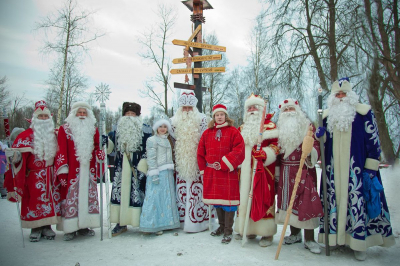 В Ханты-Мансийском районе - нашествие Дедов Морозов