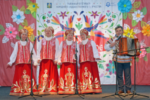 25 декабря в Луговском состоялся районный фестиваль народного художественного творчества «Поет село родное»