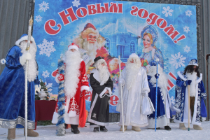 18 января в Горноправдинске состоялся первый районный фестиваль «Нашествие Дедов Морозов»
