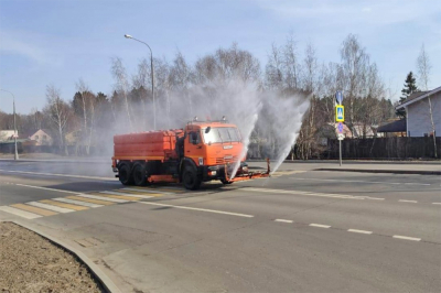 На территории сельских поселений Ханты-Мансийского района будет проводиться обработка дорог с твердым покрытием