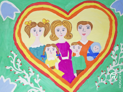 Подведены итоги районного конкурса детских рисунков  «О моей семье, с любовью…»