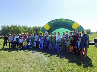 16 июля жители деревни Чембакчина отпраздновали 240-летие своей малой родины