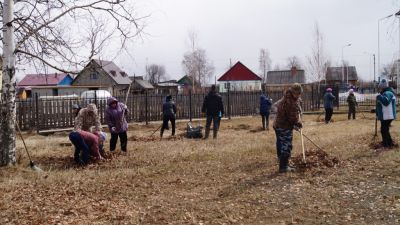 29 апреля 2017 года в сельском поселении Нялинское прошел субботник!