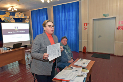 В Ханты-Мансийском районе продолжаются встречи с самозанятыми, предпринимателями и безработными гражданами по вопросам трудоустройства и поддержки