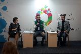 Депутаты Думы Ханты-Мансийского района и члены Общественной молодёжной палаты при Думе района приняли участие в муниципальном этапе Гражданского форума общественного согласия