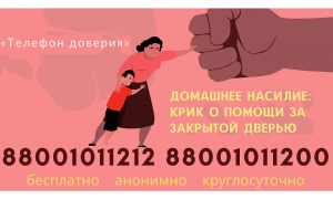 С 1 по 30 ноября Единая социально-психологическая служба «Телефон доверия» в Югре проводит акцию «Домашнее насилие: крик о помощи за закрытой дверью»