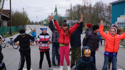          25 мая в рамках Всероссийского молодежного проекта «Беги за мной» прошел массовый забег