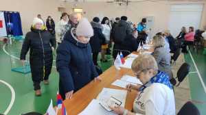 Территориальная избирательная комиссия подвела итоги трех дней голосования в Ханты-Мансийском районе на выборах Президента Российской Федерации