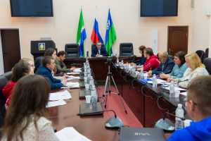 Глава Ханты-Мансийского района Кирилл Минулин провел заседание координационного совета по взаимодействию с Общероссийским общественно-государственным движением детей и молодежи