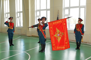 22 сентября в Ярках прошёл районный смотр-конкурс «Равнение на знамя!»