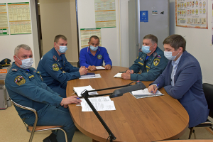 В администрации Ханты-Мансийского района проходит проверка готовности к мероприятиям гражданской обороны