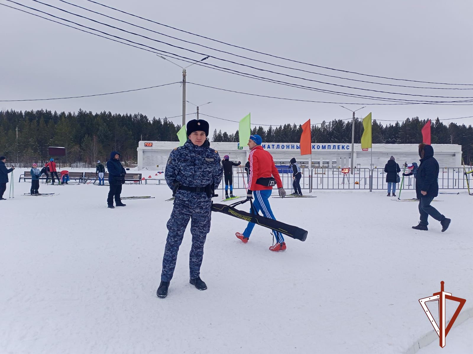 Росгвардия обеспечила правопорядок проведения XLI открытой Всероссийской массовой гонки «Лыжня России – 2023» в Югре