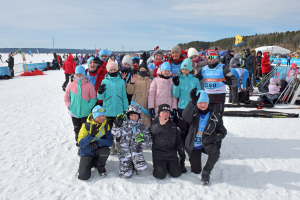В минувшие выходные спортсмены Ханты-Мансийского района приняли участие в Югорском лыжном марафоне
