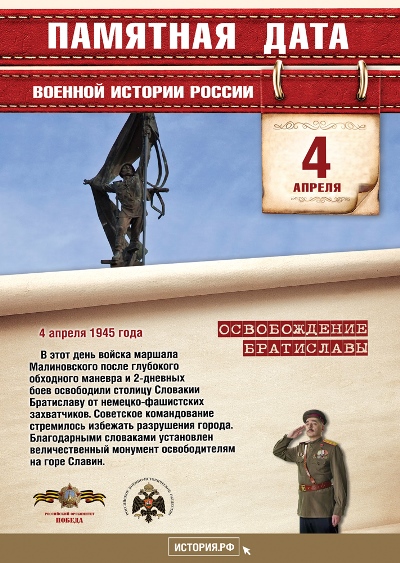 Освобождение Братиславы. 4 апреля 1945 года. 