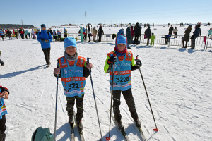 Спортсмены из Ханты-Мансийского района приняли участие в Югорском лыжном марафоне