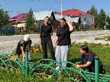 Депутаты Думы района за чистый поселок
