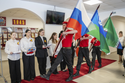 В школе села Селиярово состоялась церемония открытия Парты Героя в честь выпускника школы, героя-земляка Виталия Сумкина