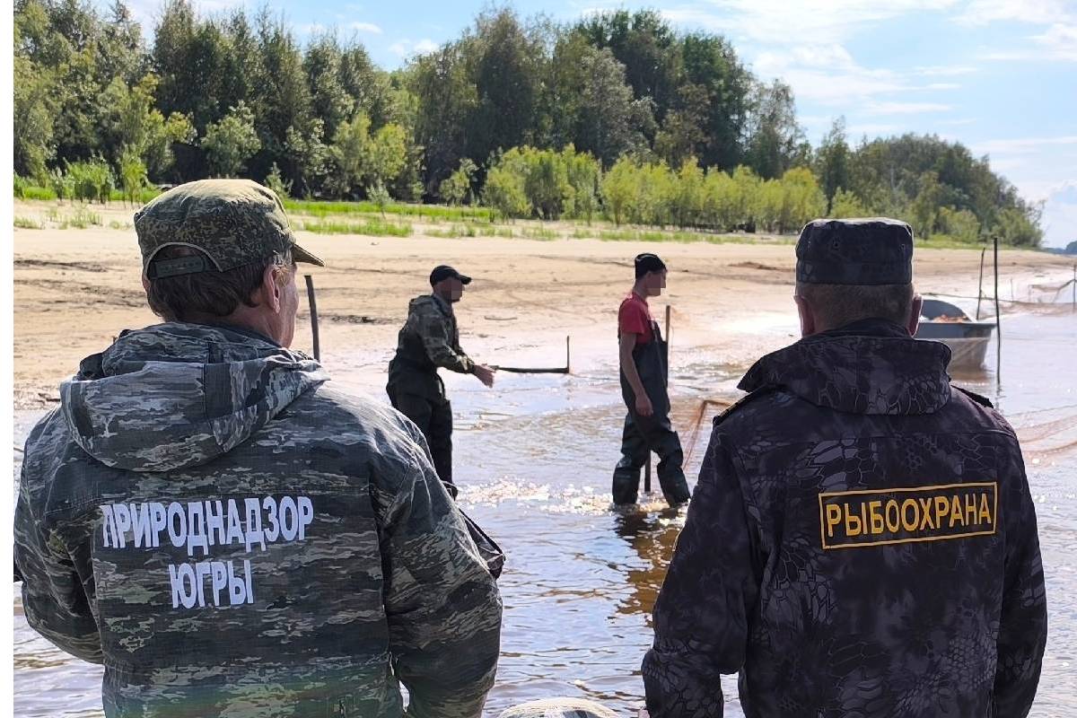Росгвардия и Рыбоохрана проводят совместные природоохранные мероприятия в Югре