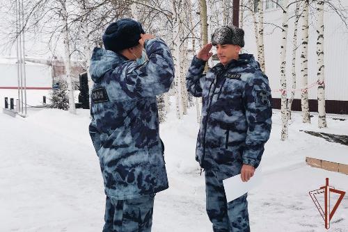 Сотрудники нижневартовского ОМОН Росгвардии встретили 28-ю годовщину создания спецподразделения