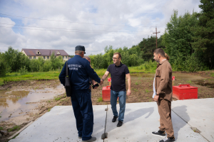 В Кышике ввели в эксплуатацию противопожарные водоемы на двух улицах
