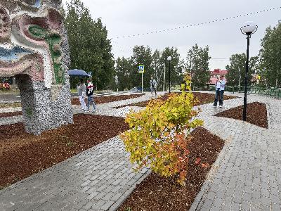 Депутат районной Думы принял участие в общественной приемке объекта благоустройства в п. Горноправдинск