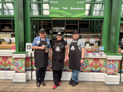 Два товаропроизводителя из Ханты-Мансийского района принимают участие в Народной ярмарке в Москве