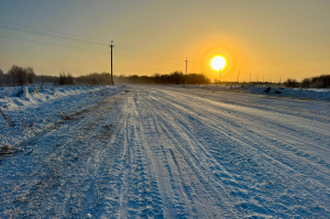 С 9 декабря открыты зимние дороги Белогорье – Луговской и Луговской – Троица