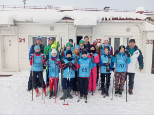 Представители Ханты-Мансийского района стали бронзовыми призерами XLIV открытой Всероссийской массовой лыжной гонки «Лыжня России»