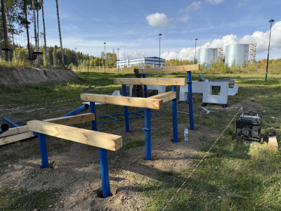 Обустройство объекта «Спорт это здоровье» в Горноправдинске