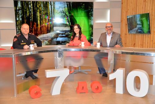 Накануне Дня Росгвардии начальник теруправления принял участие в эфире ОТРК «Югра»