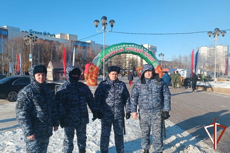 В Югре личный состав Росгвардии выполнил задачи по охране общественного порядка в День народного единства