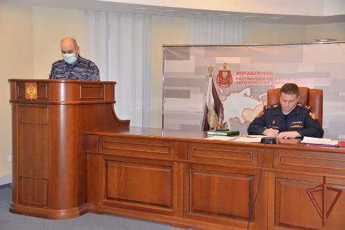Сотрудники Управления Росгвардии по ХМАО – Югре подвели итоги служебной деятельности