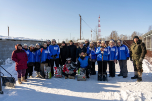 Снежный десант в Ханты-Мансийском районе: три дня помощи, полезных встреч и добрых дел