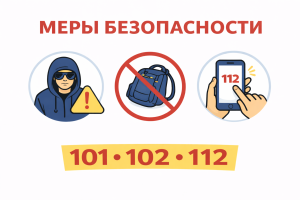 О мерах безопасности в праздники